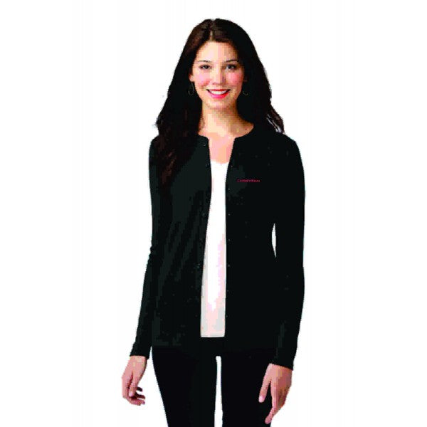 Ladies Silk Touch Interlock Cardigan