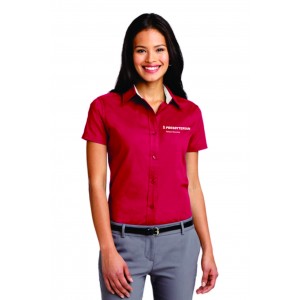 Ladies Short Sleeve Easy Care