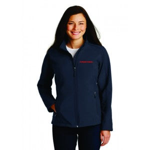 Soft Shell Ladies Jacket Battleship Grey