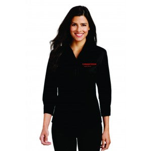 Ladies 3/4 Sleeve Twill Shirt