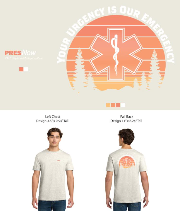 Pres NOW "Your Urgency is our Emergency" T-Shirt
