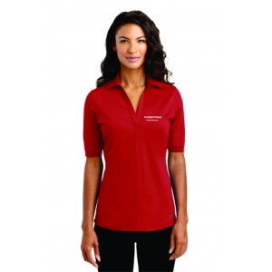 Patient Access Ladies Black Metro Polo
