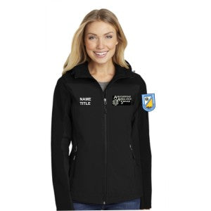 Ladys Hooded Soft Shell Jacket