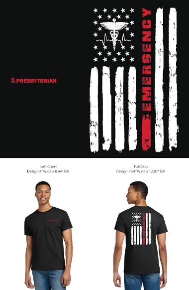 Presbyterian ER Flag T-shirt