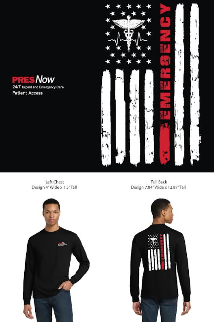 Pres NOW ER Flag T-shirt