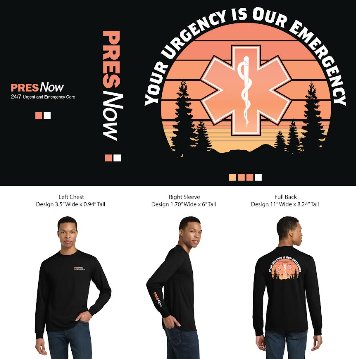 Pres NOW "Your Urgency is our Emergency" T-Shirt
