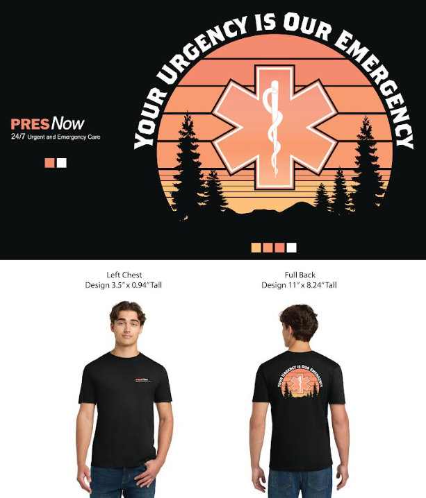 Pres NOW "Your Urgency is our Emergency" T-Shirt