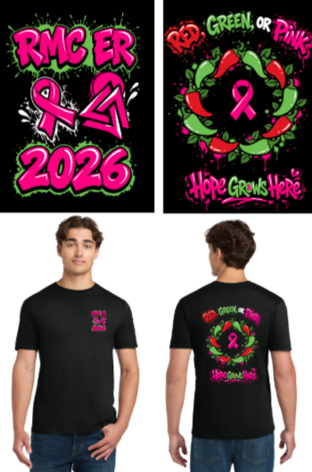 RMC Red Green or Pink T-Shirt