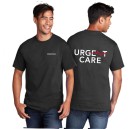Urgent Care Uniform Tee - Short Sleeve Red Text Logo